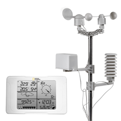 National Geographic Home Weather Station with Wind Speed and PC