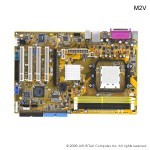 Asus M2V K8T890 AM2 DDR2  PCI-E HT2000 LAN RAID ATX ---Demo---