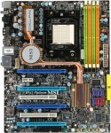 Microstar K9A2 Platinum AM2+ AMD 790FX ATX