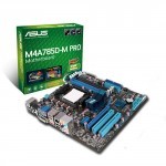 Asus M4A785D-M PRO AMD785G AM3 DDR2 HDMI m-ATX