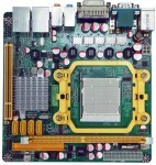 Jetway NC62K Mini-ITX AM2, 1xDDR2, 4xSata, 8ch audio, Dual gigalan, 1xPCI, DVI/HDMI