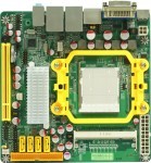 Jetway JNC81 Mini-ITX  RS 780G AM2, 4xSata, 6ch audio, Dual gigalan, 1xPCI, DVI HDMI