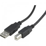 USB 2.0 kabel fr tex skrivare 1.8m